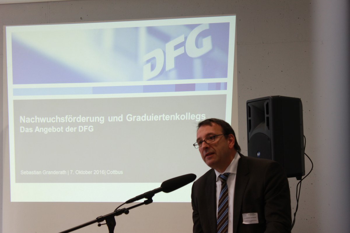 Gastvortrag Dr. Sebstian Granderath, DFG
