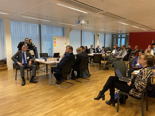 Workshopatmosphäre in Brüssel