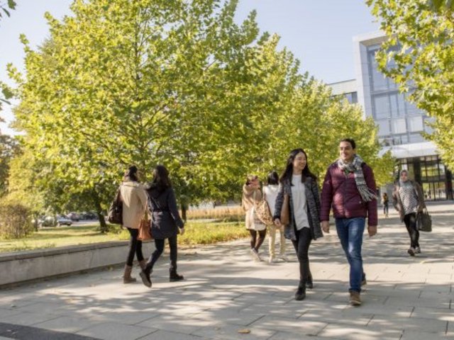 Studierende am Zentralcampus Cottbus