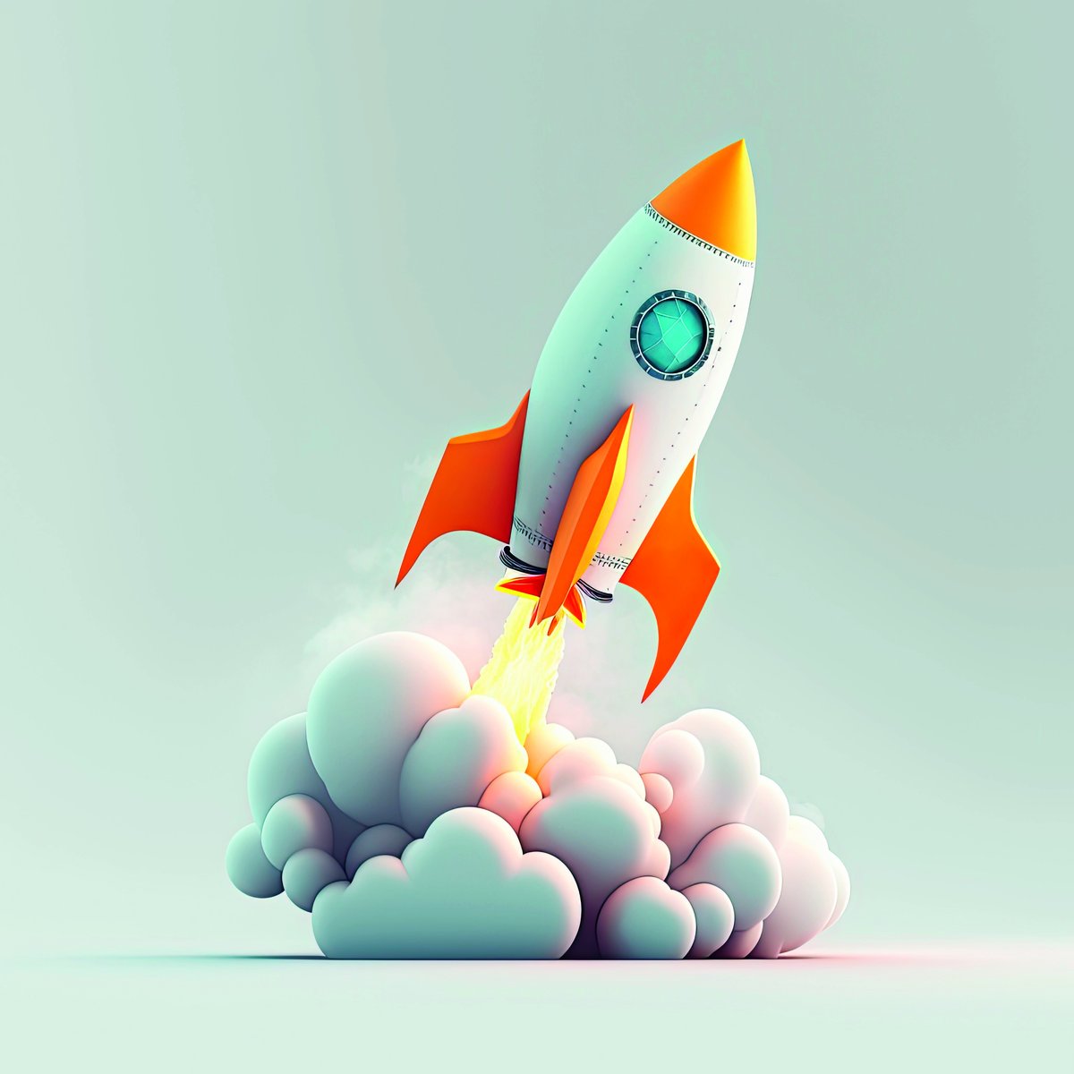  Graphic rocket launch 