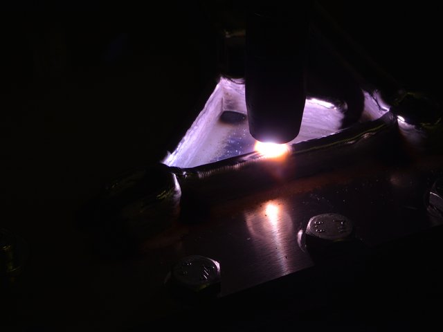 Aluminium-Fülldraht im Lichtbogen