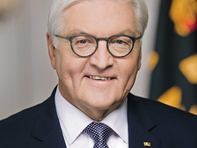 Portrait photo of the German President Frank-Walter Steinmeier. Copyright: Federal Government/Steffen Kugler