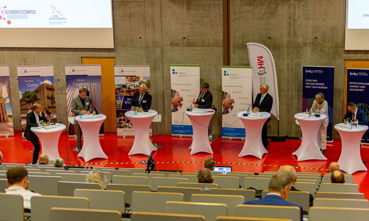 Podiumsdiskussion währen der Veranstaltung am 23. September 2020