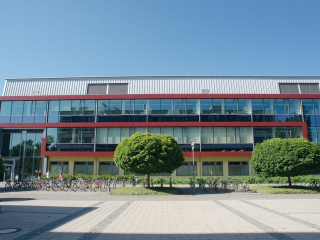 Gebäude der Biotechnologie am Campus Senftenberg