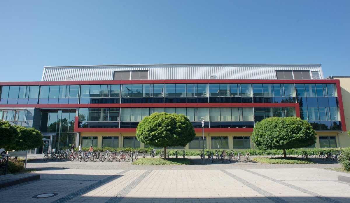 Gebäude der Biotechnologie am Campus Senftenberg