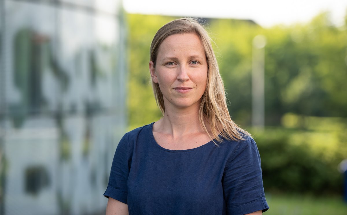 Portrait photo of the substitute professor Dr. Christin Hoffmann. Photo: BTU, Sebastian Rau