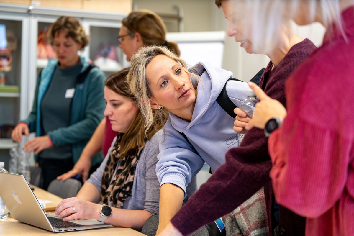 Das Foto zeigt Teilnehmende in einem Workshop.