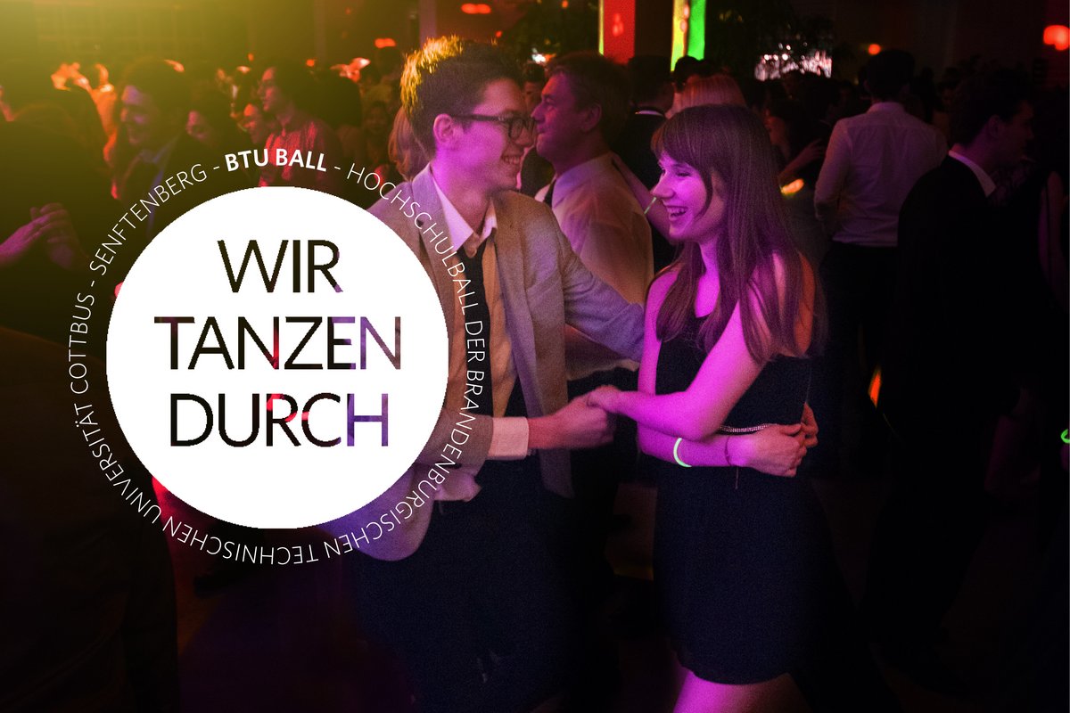 Ein Tanzpaar auf dem BTU Ball 2017.