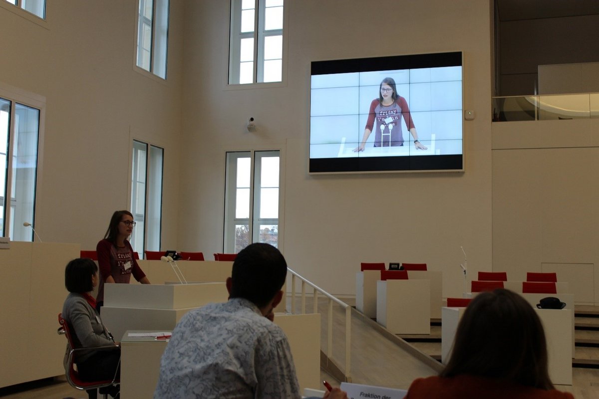 November 2016
Exkurion Landtag
Daniela Nixdorf
Studentin der Pflegewissenschaften an der BTU Cottbus-Senftenberg