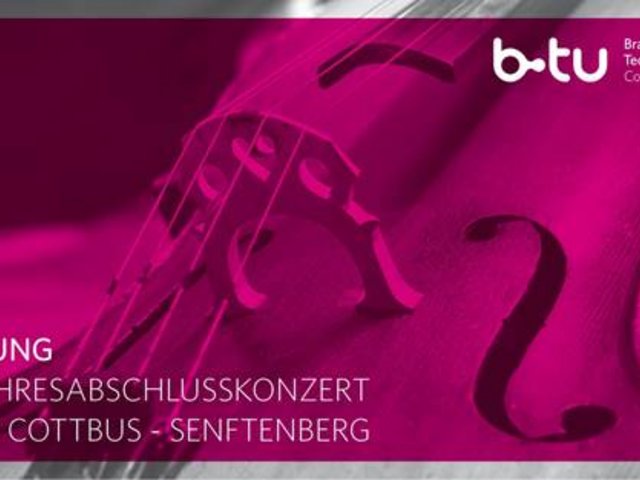 Einladung zum Jahresabschlusskonzert