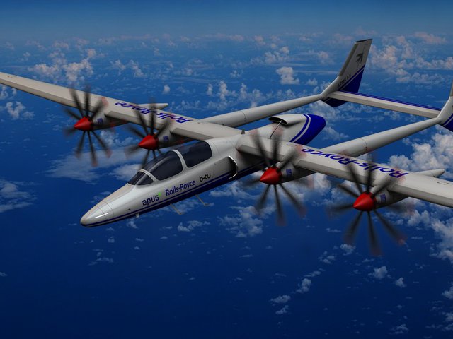 Simulation eines hybrid-elektrischen Flugzeuges