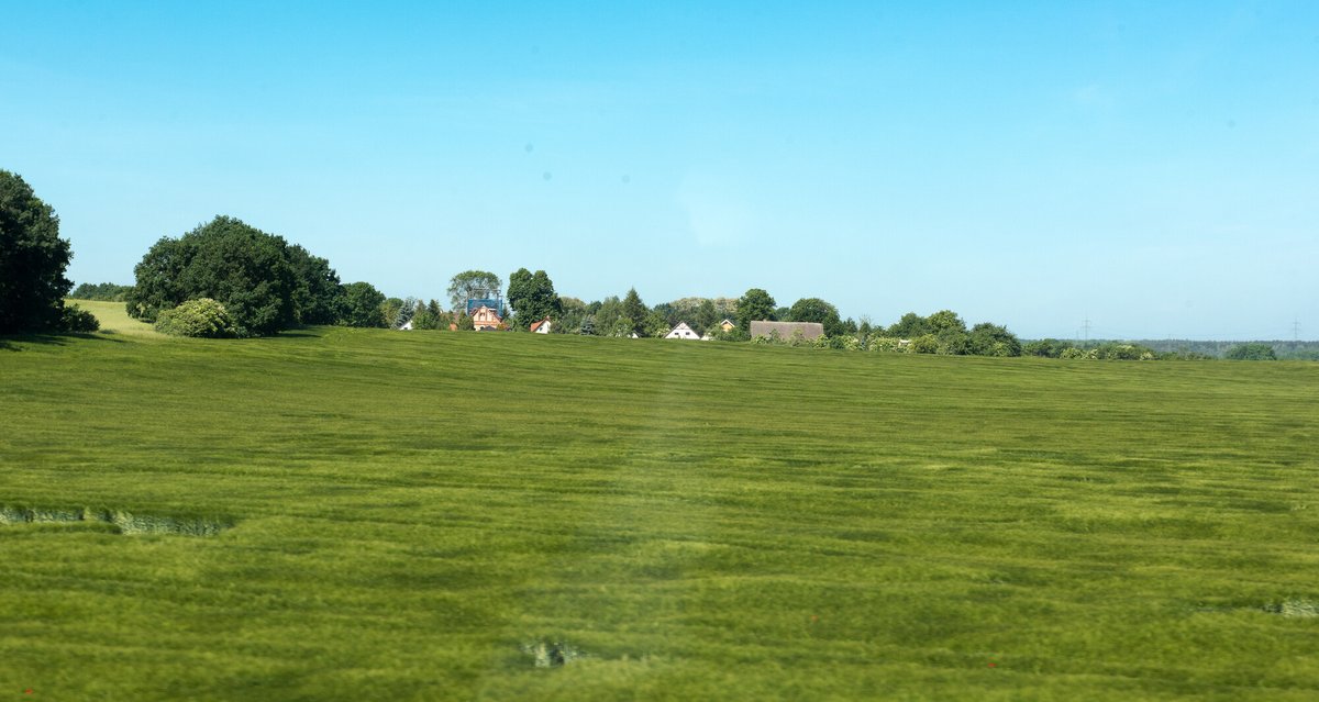 Haus in der Landschaft