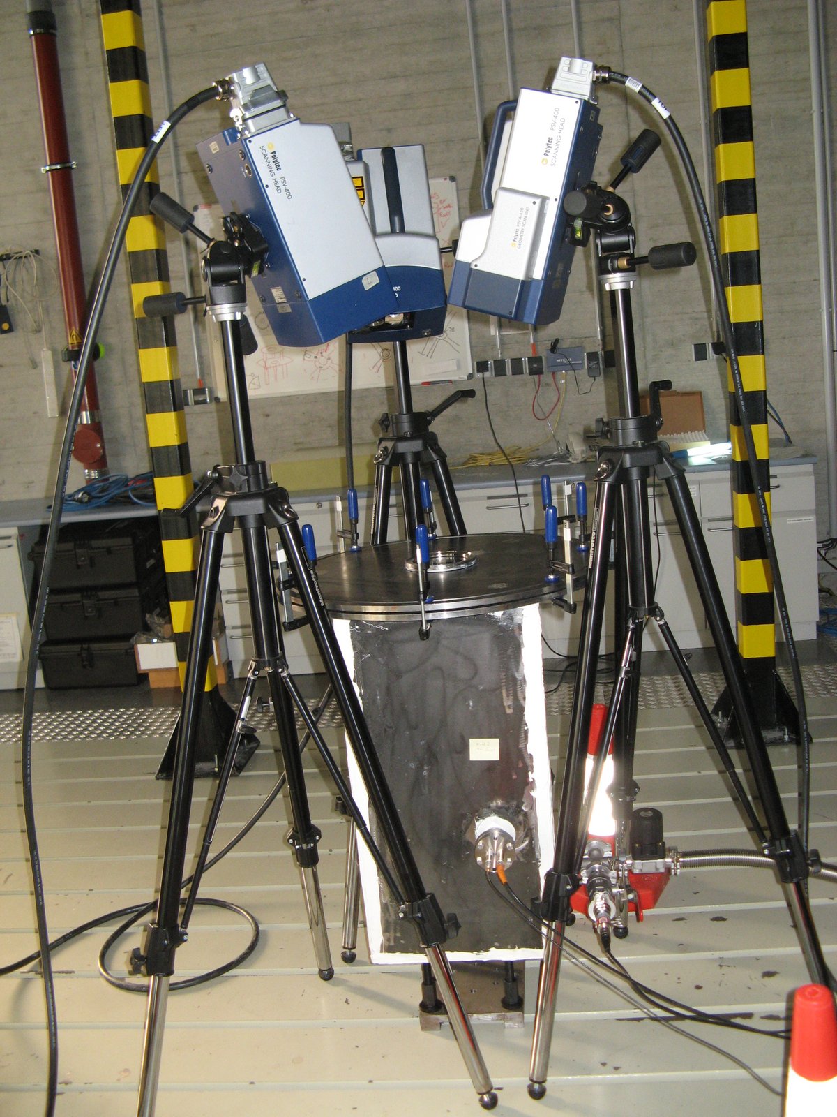 3D Laser-Scanning-System (Polytec PSV400-3D)