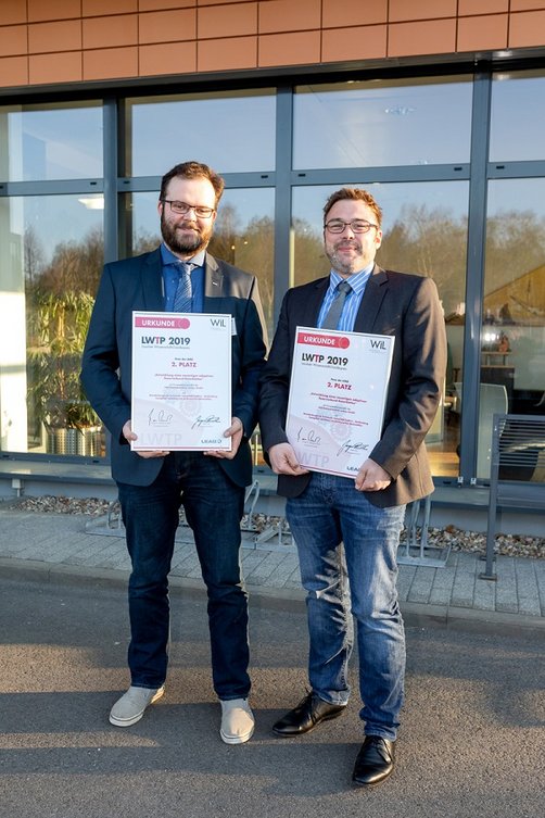 Preisträger des zweiten Platzes des LWTP 2019 Preisträger des zweiten Platzes des LWTP 2019