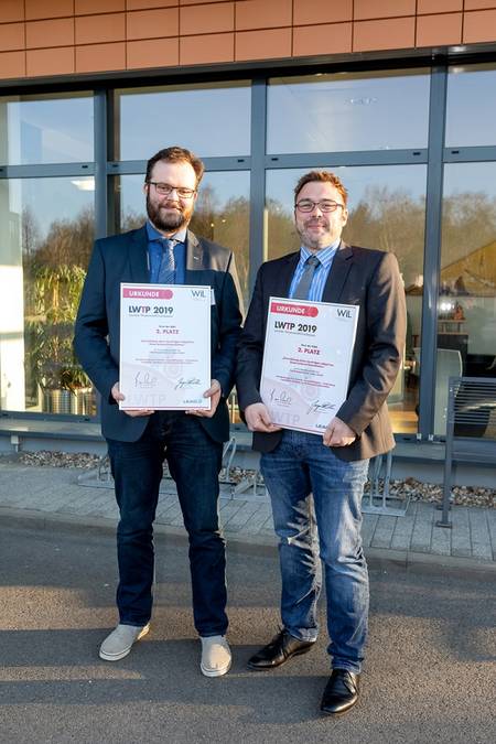 Preisträger des zweiten Platzes des LWTP 2019 Preisträger des zweiten Platzes des LWTP 2019
