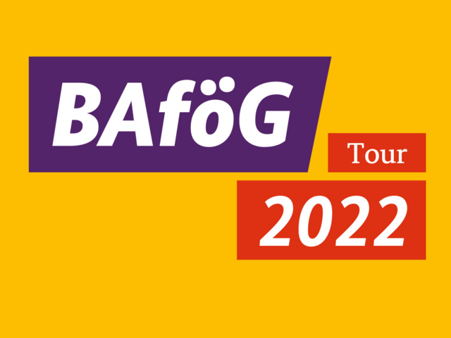 Banner BAföG-Tour 2022