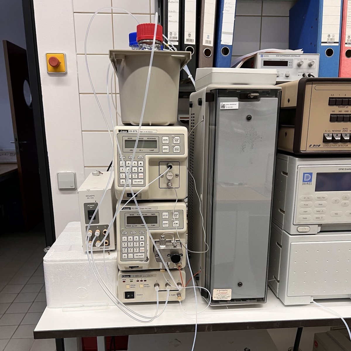 Foto von HPLC Jasco PU-980