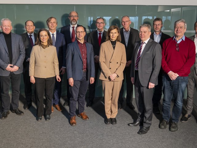 Gruppenfoto der Gründungsmitglieder des Lausitz Science Network