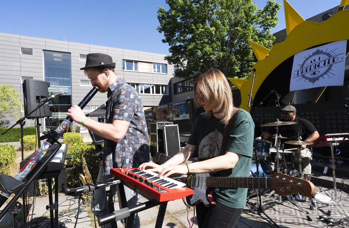 Konzert auf dem Campus