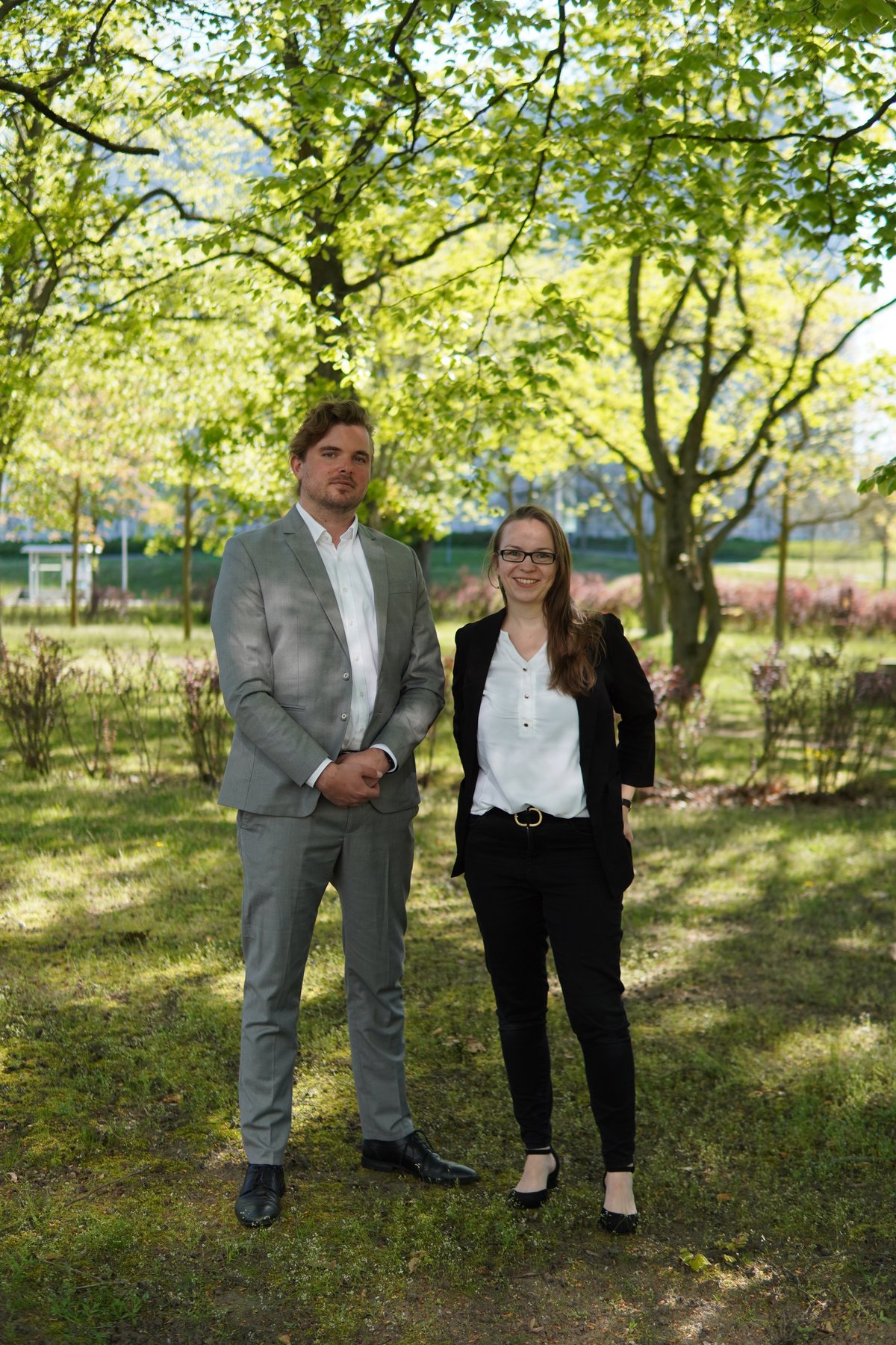 Timo Berg und Diana Häusler. Foto: Cheng-Wen Jaw.