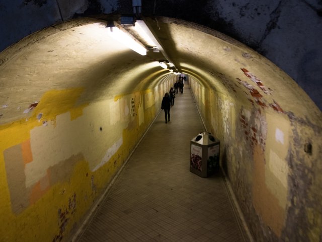 Ansicht alter Spreewaldtunnel Bahnhof