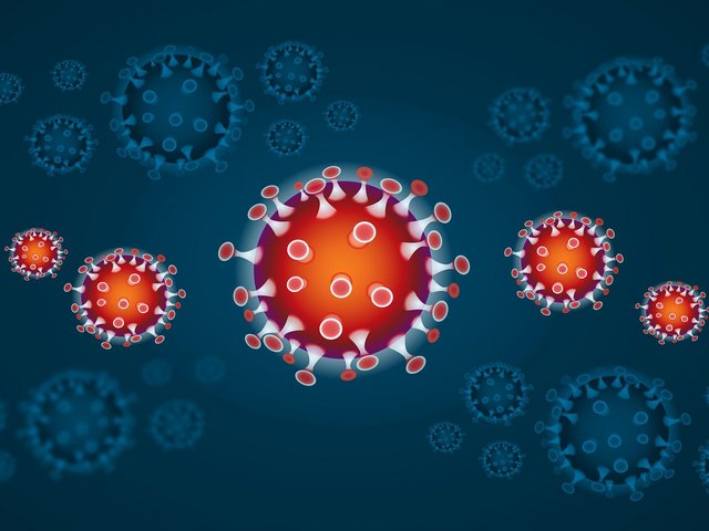 Darstellung Coronavirus