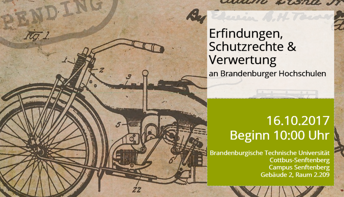 Erfindungen Veranstaltung 16.10.2017 BTU