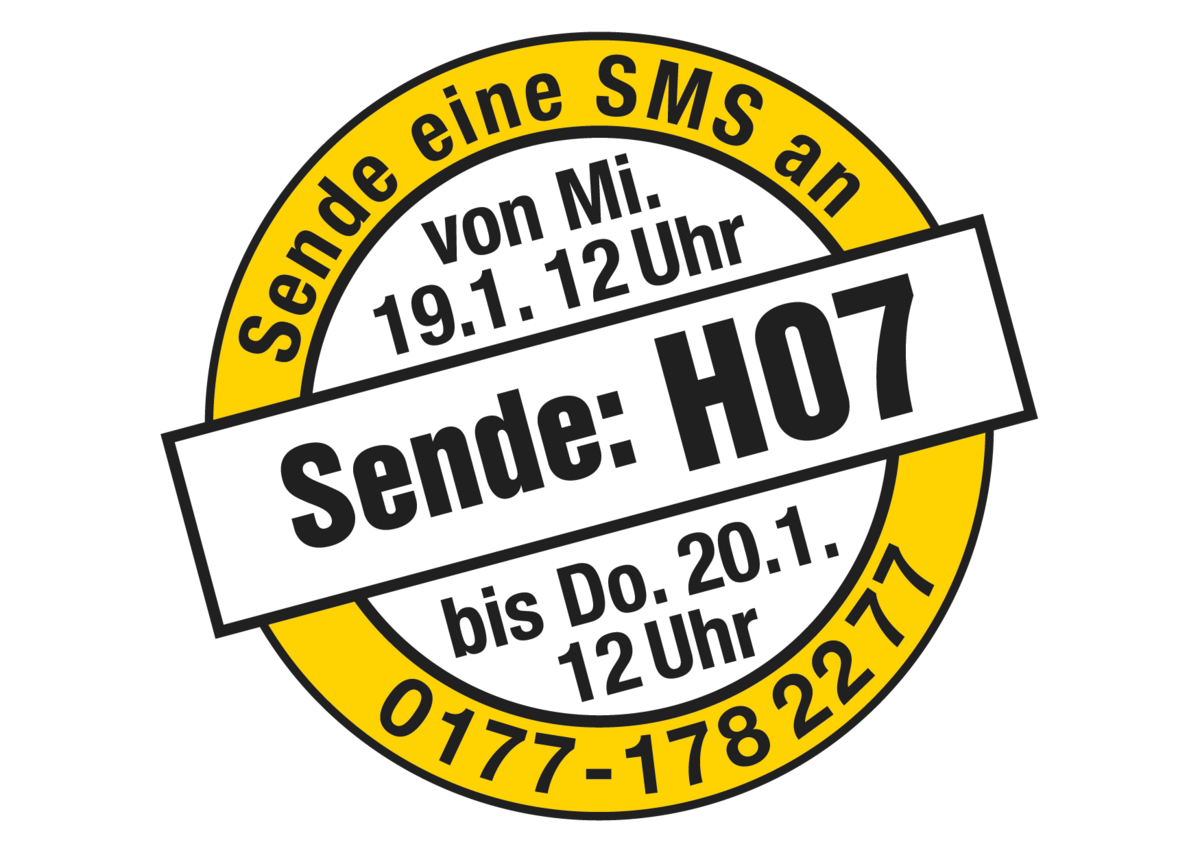 Flyer mit den Abstimmungsdaten zur Hochschulperle. Copyright: Günther Woog