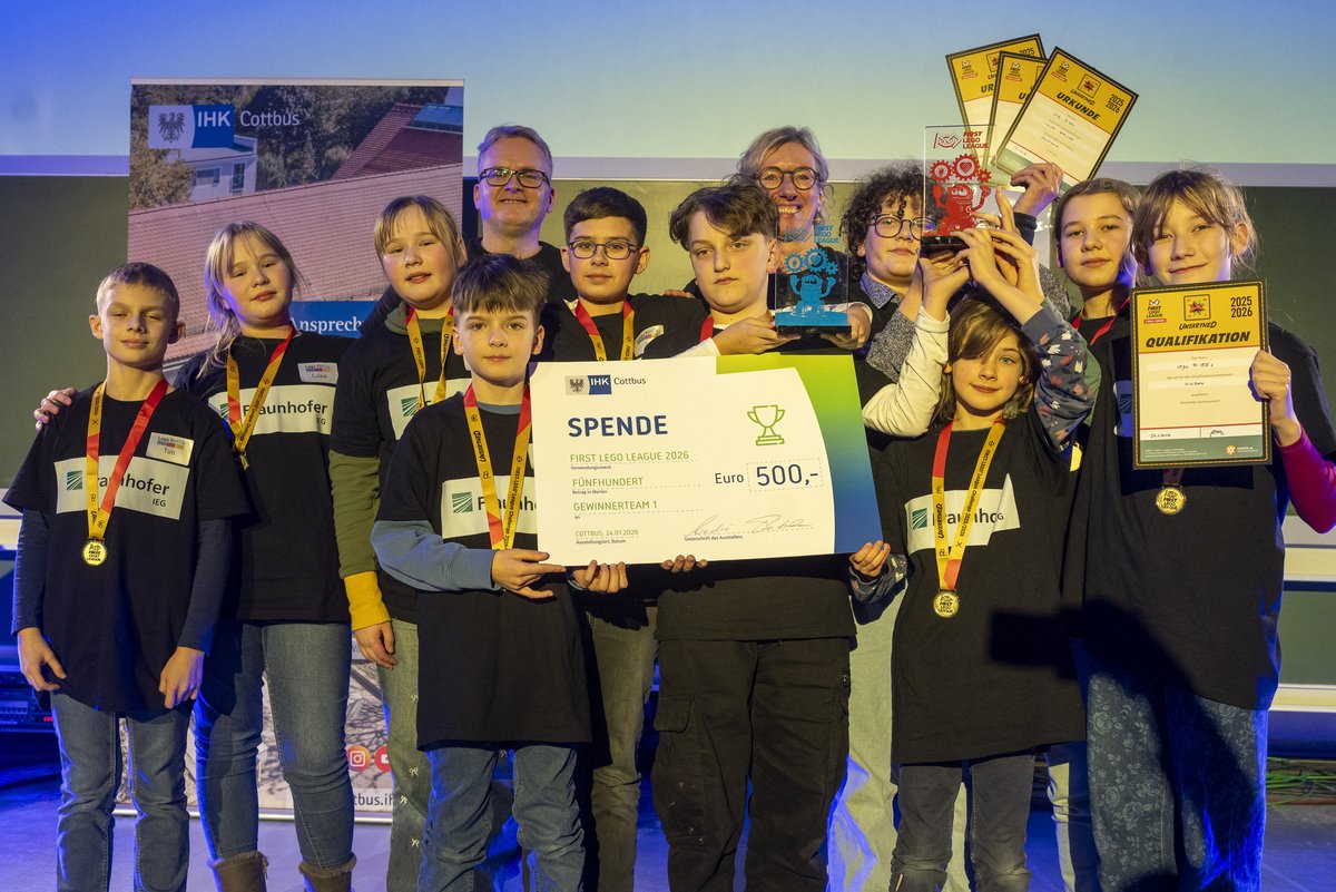 Group picture of the winners