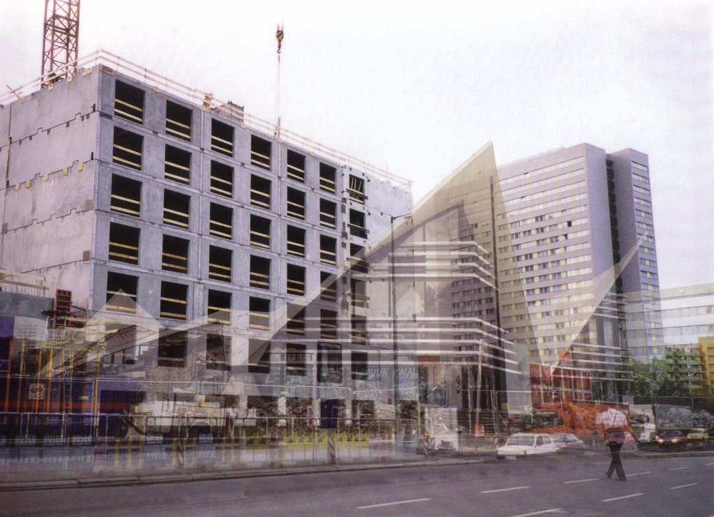 Ulrich Müther Neubau Collage Quelle: WAGNER-JUNKER 2003, Anne Schäfer-Junker