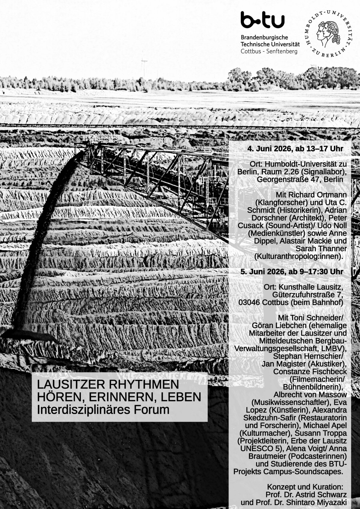 Plakat zur Veranstaltung