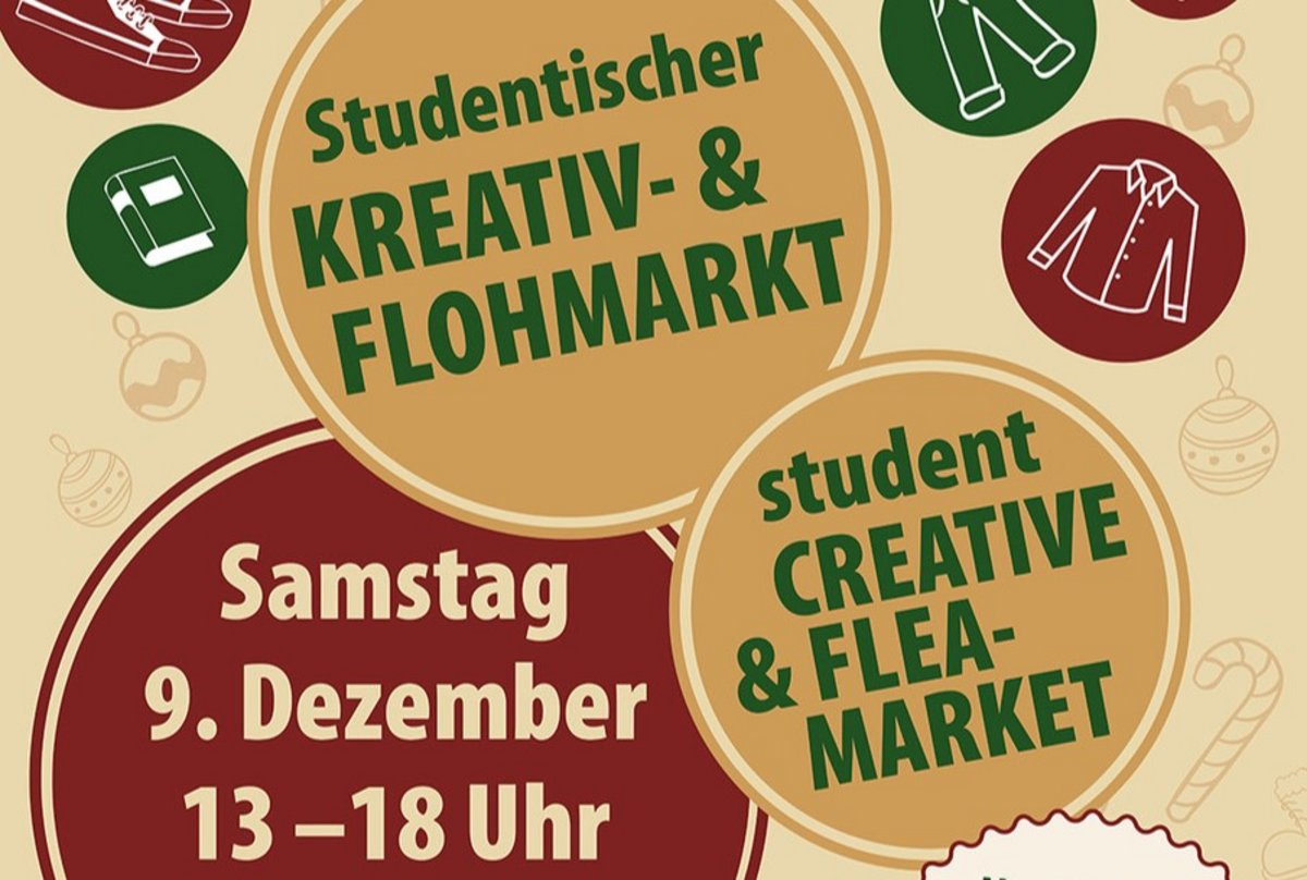 Plakat Floh- und Kreativmarkt