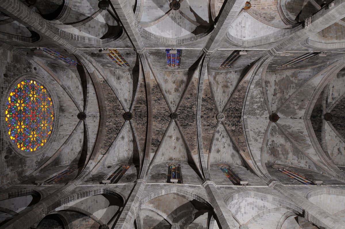 Gewölbe der Kahtedrale von Mallorca
