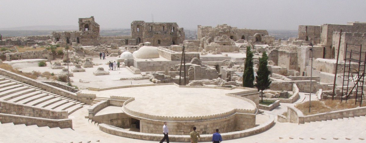 The modern theater for events and concerts in Aleppo.