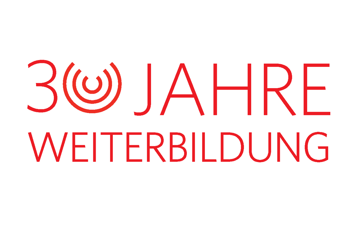 Logo 30 Jahre Weiterbildungserfahrung.