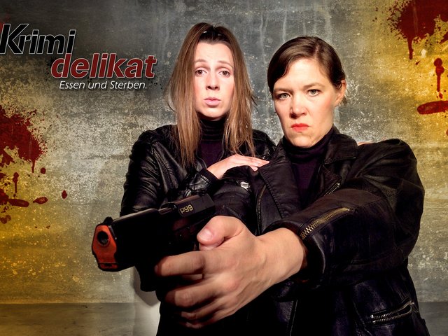 Die Hauptdarstellerinnen des Krimi delikat