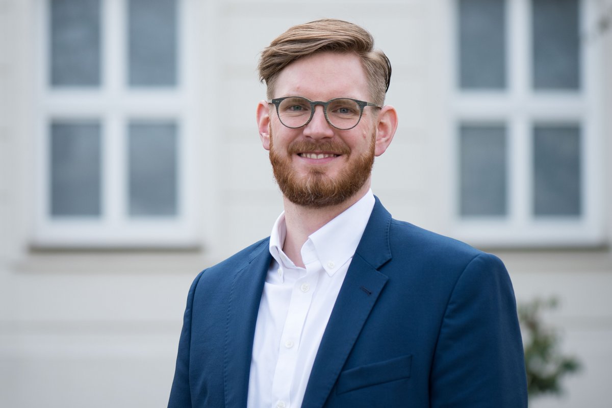 Portrait photo of Prof. Dr. Christian Kopkow. Photo: BTU, Ralf Schuster