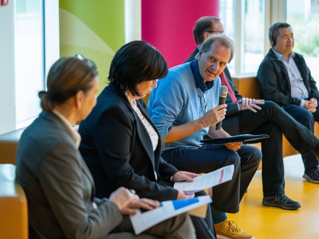 Panel mit Prof. Dr. Dirk Messner, Präsident des Umweltbundesamts