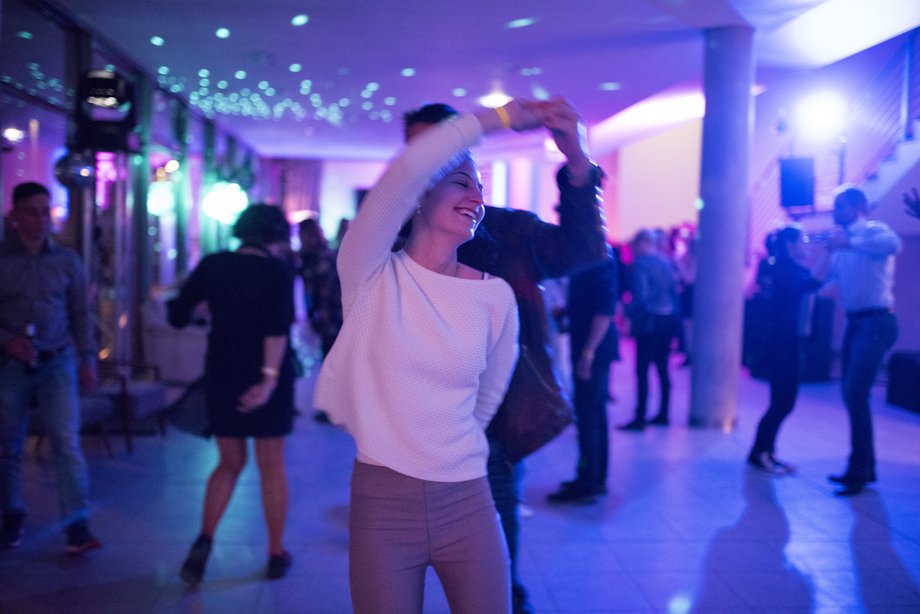 Classic and Clubbing 2018 A dancing couple at the Classic and Clubbing 2018