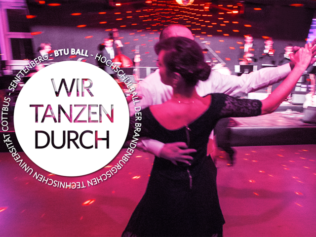 Plakat zum BTU-Ball