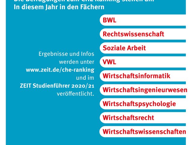 Plakat zur Studierendenbefragung