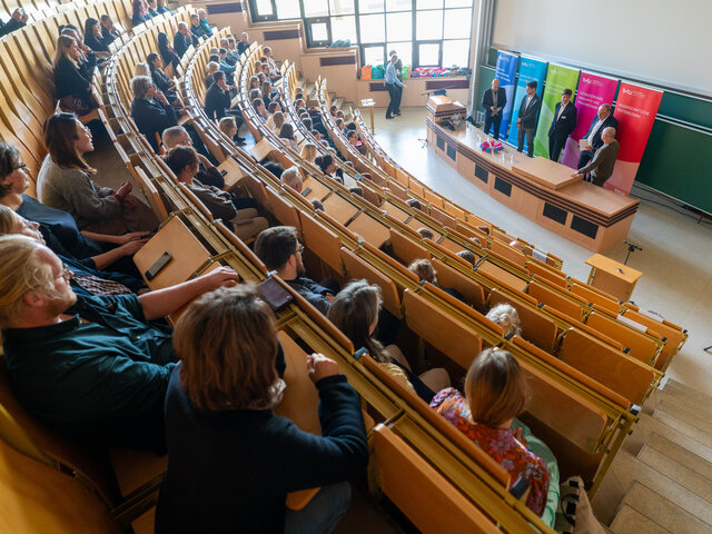 Blick in den Hörsaal