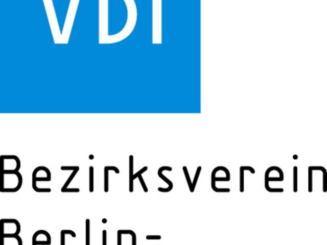 Logo des Logo des VDI mit der Unterschrift Bezirksverein Berlin-Brandenburg