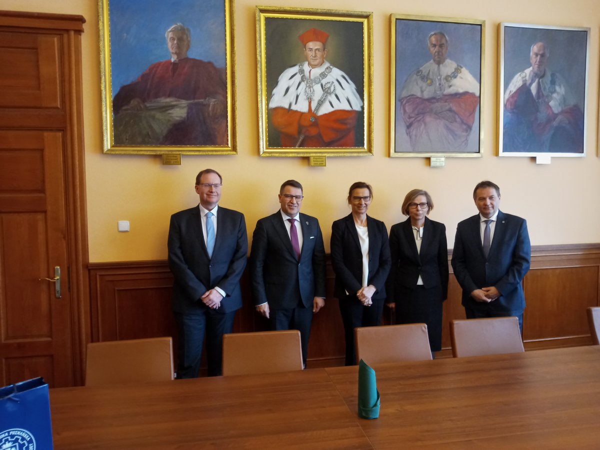 Gruppenfoto der Verteter*innen der BTU Cottbus-Senftenberg und der TU Poznan