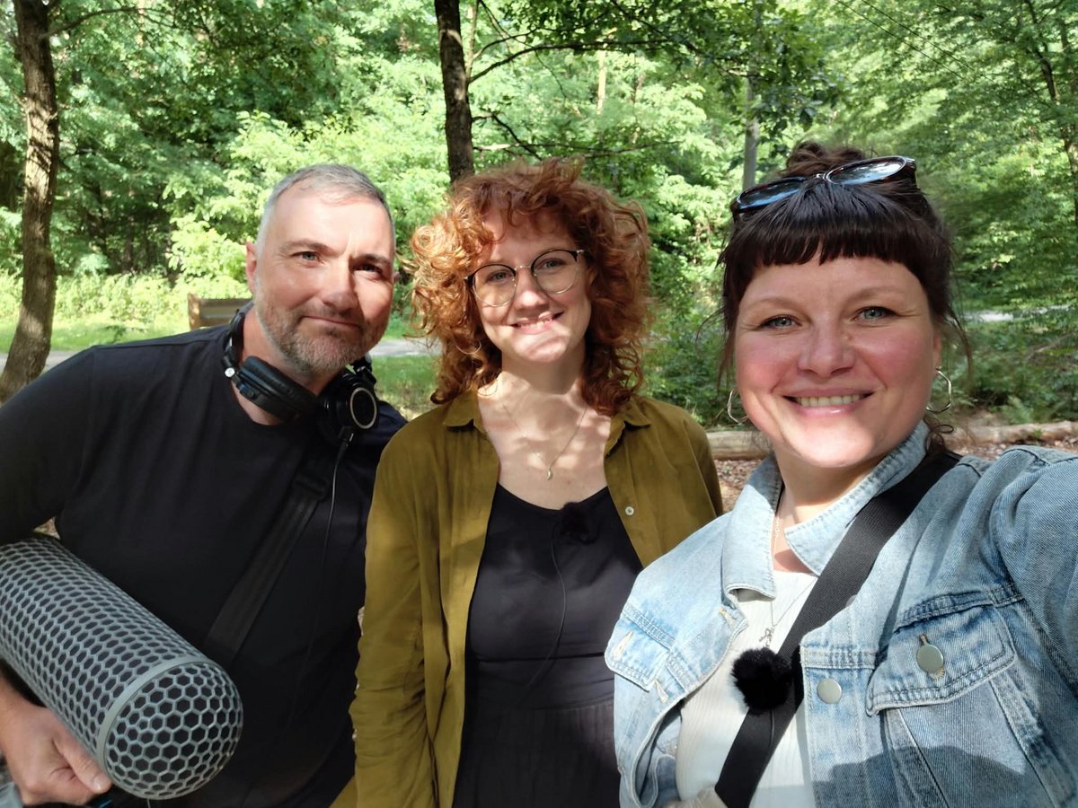 three researchers involved in the project