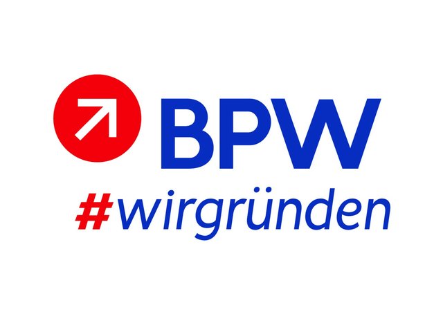 Logo Businessplan-Wettbewerb Berlin-Brandenburg mit dem Schriftzug "BPW #wirgründen" 