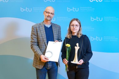 BTU MINT-Stipendiatin Julina Szonn BTU MINT-Stipendiatin Julina Szonn