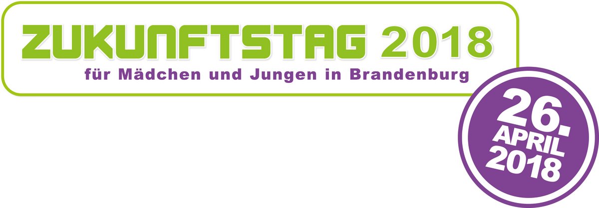 Logo des Zukunftstages 2018 am 26. April 2018