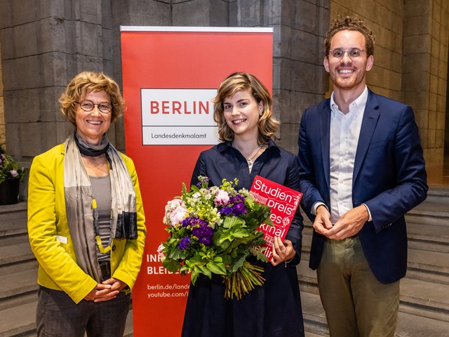 nach der Preisverleihung mit Frau Petrovic in der Mitte