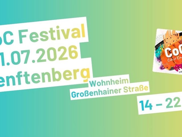 CoC Festival banner.